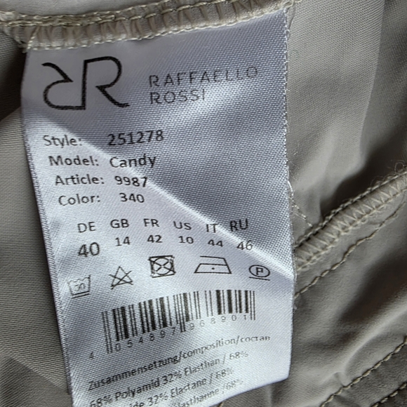 RAFFAELLO ROSSI Light Gray Joggers - Picture 4 of 4